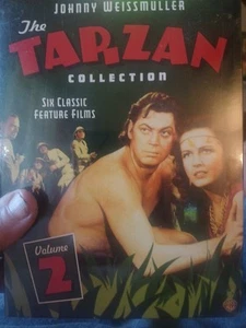 The Tarzan Collection Starring Johnny Weissmuller - Vol. 2 (DVD, 3-Disc Set) OOP - Picture 1 of 5