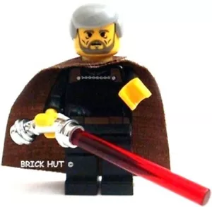 LEGO STAR WARS COUNT DOOKU +CHROME SABER - LIGHT GREY BEARD - 7103 - 2002 - NEW - Picture 1 of 1