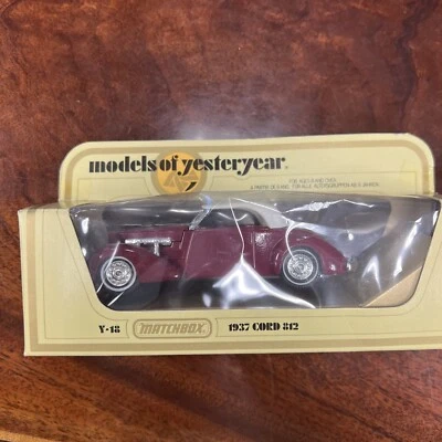 1/35 Matchbox Lesney Models of Yesteryear Y-18 1937 Cord 812 1:35 Model - Image 1 of 3