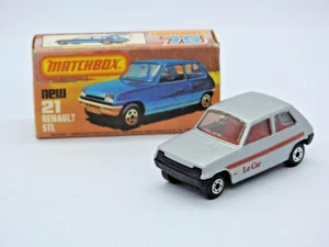 MATCHBOX SUPERFAST RENAULT 5TL LE CAR No.21 MINT EN EXCELENTE K BOX - Imagen 1 de 10