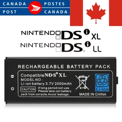 Batería Recargable Para Consola Nintendo DSi XL y LL 3.7v 2000mAh NDSi XL - NUEVA Foto 1 de 4
