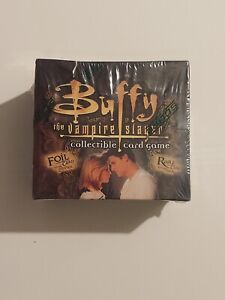 Buffy The Vampire Slayer Collectible Card Game 12 Card Booster packs Sealed Box