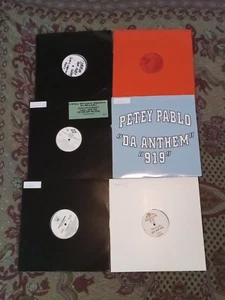 6 12"singles e40, petey, ricky martin, dv, common, qb finest,ice cube. (679) - Picture 1 of 18