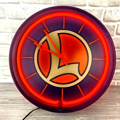 "Reloj de pared de neón Lionel Electric Trains 9-65950 18""" Foto 1 de 4