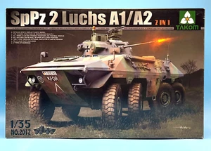 Takom 1/35 2017 SpPz 2 Luchs A1/A2 2 in 1 Brand New Complete Kit - Picture 1 of 2