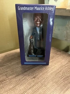 Chess Grandmaster Maurice Ashley Bobblehead SIGNED - Picture 1 of 4
