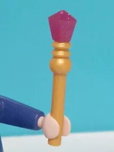 PLAYMOBIL CETRO DORADO GEMA MEDIEVALES REYES REY PRINCESA PRINCIPE REINA PALACIO - Imagen 1 de 1