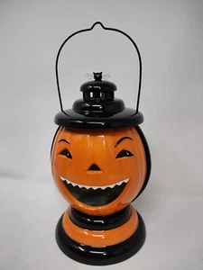 Department 56 - FRANKENSTEIN'S LAB-LIT LANTERN PUMPKIN #91504 READ!!! - Picture 1 of 9