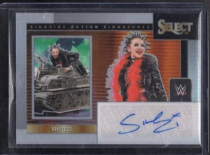 2024 Panini Select WWE SHOTZI Silver Ringside Action Signatures Auto - Picture 1 of 1