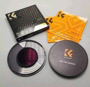 K&F Concept 55mm ND1000000 Solid Neutral Density Filter Solar Eclipse NEW - Picture 1 of 3