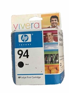 Cartucho HP 94 tinta negra C8765WN original genuino NUEVO caducado 9/06 - Imagen 1 de 4
