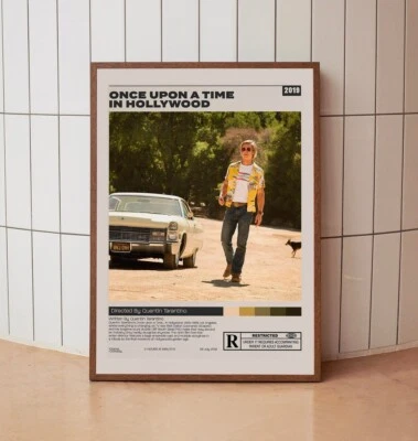 Once Upon a Time in Hollywood, Quentin Tarantino  Poster No Frame, Movie Poster - Image 1 of 4