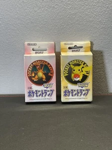 Empty Deck Box - Japanese Pokemon Playing Card - Charizard / Pikachu 1998 - Picture 1 of 2