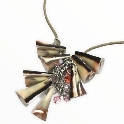 Collar concha de cristal Swarovski Foto 1 de 4