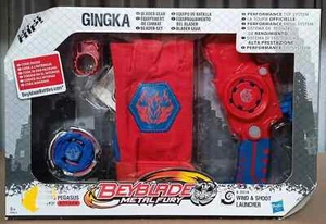 Beyblade Metal Fury Spinner B-146 Cosmic Pegasus Gingka Launcher Wind Hasbro Set - Picture 1 of 2