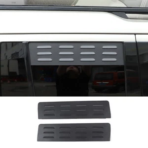 Alloy REAR WINDOW VENTS SCREENS for Land Rover Discovery 3 4 2004-2016 - Picture 1 of 14