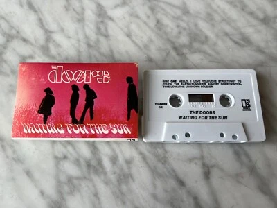 The Doors Waiting For The Sun CASSETTE Tape 1989 Elektra TC-54024 Jim Morrison - Image 1 of 3