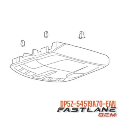 2015-2019 LINCOLN MKC CONSOLE OVERHEAD NEW OEM DP5Z-54519A70-EAN - Image 1 of 4