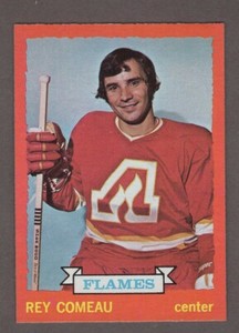 1973-74 Topps Hockey Card #29 Rey Comeau DP