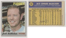 2019 Topps Heritage 1970 Buybacks Jack Baldschun (50th Anniversary Logo on Left)