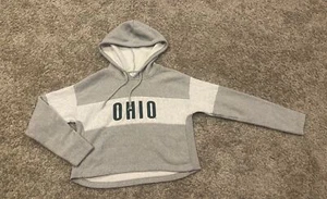 Ohio University Champion Reverse Weave Cropped Crewneck Sweatshirt Women’s M - Picture 1 of 3