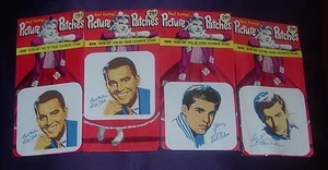 BILDERAUFNÄHER 4 STÜCK DICK CLARK RICK NELSON BOBBY DARIN UM 1960 - Bild 1 von 6