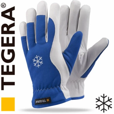 Tegera Arbeitshandschuhe Winterhandschuhe Leder Winter Dick Gefüttert 217 - Bild 1 von 4