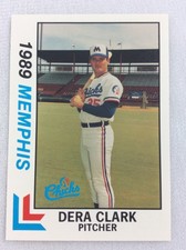 1989 Memphis Chicks-Southern League-BEST Baseball Card-Dera Clark