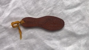 1909 Alaska Yukon Exposition Wagner Leather Co. Pacific Tannery Leather Fob - Picture 1 of 7