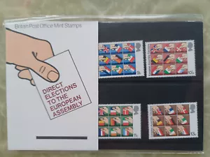 European Assembly election MNH Stamps presentation pack 1979 - Picture 1 of 2