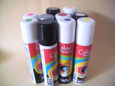 Haarfarbe Haarspray Farbspray Colorspray Hair Color oder Glitter 75 ml - Bild 1 von 4