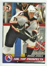 2002-03 AHL Top Prospects #13 Shane Endicott