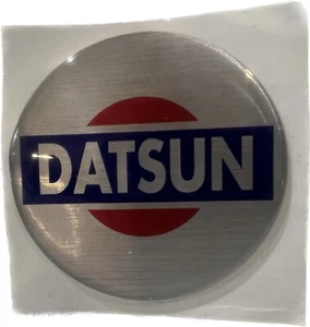 Datsun Badge self adhesive 62 Mm quality resin Raised Done  badge L65 - Picture 1 of 1