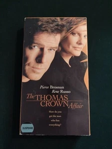 The Thomas Crown Affair (VHS, 2000) Pierce Brosnan Rene Russo Denis Leary - Picture 1 of 5