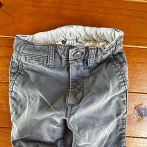 GAP Kids Boys Grey Khaki Pants Size 6 Slim - Picture 1 of 8