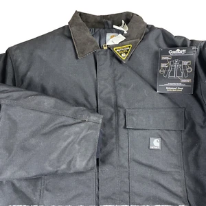 NOS Carhartt Jacke C55 BLK Herren 2XL Extreme Coat Artic Triple Stitch Nylon - Bild 1 von 21