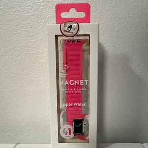 Cassa Silicone Apple Watch Magnetica Reversibile Adatto 41mm/41mm/38mm Serie 9 - Foto 1 di 8