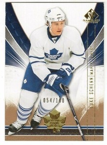 2009-10 SP GAME-USED # 92 LUKE SCHENN GOLD #054/100