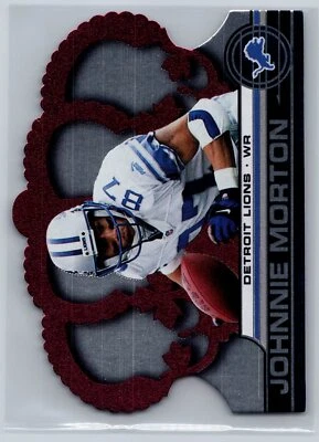 2001 Pacific Crown Royale #52 Johnnie Morton LIONS - Image 1 of 2