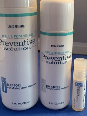 Acne & Blemish Treatment~3 Step System~Skincare Medication~Compares To Proactive - Image 1 of 2