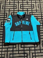 Supreme TNF The North Face Arc Logo Denali Fleece Jacket Teal Mens Large SS19