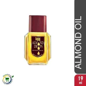 Bajaj Almond Drops Oil For Soft & Shiny Hair Non-Sticky Formula Hair oil - 19ml - Picture 1 of 3