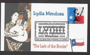 #4786  Lydia Mendoza "The Lark of the Border"- SandKey FDC - Picture 1 of 2