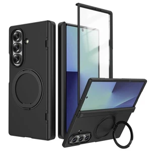 For Samsung Galaxy Z Fold 7 Magnetic Case 360 Kickstand & Ring Holder Shockproof - Picture 1 of 15