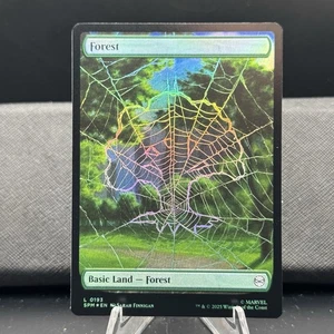 MTG Spider-Man FULL ART L Forest #0193 - Picture 1 of 2
