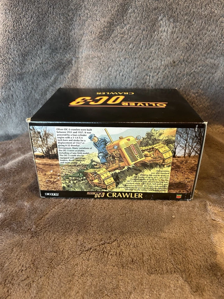 1/16 Oliver OC-3 Crawler 1999 Ertl NIP Sealed National Toy Truckin Construction - Image 1 of 4
