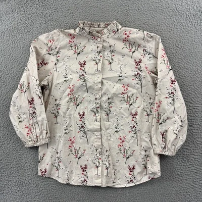Camisa Orvis Para Mujer XS Blusa Floral Abotonada Manga Larga Retro Cottagecore Nueva Con Etiquetas Foto 1 de 4