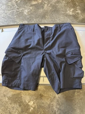 Pantalones Cortos Carga Ripstop Azul Oscuro Edición Militar Grandes Mantenimiento Regular de Aeronaves Foto 1 de 4