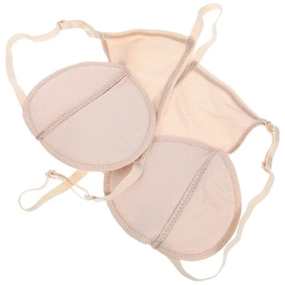 Sweat Absorbent Pad Invisible Armpit Sweat Pads Washable Fabric Sweat Pads - Image 1 of 4