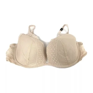 Victoria's Secret BH 32DD unglaublich leicht gefüttert Plunge einfarbig champagner - Bild 1 von 8